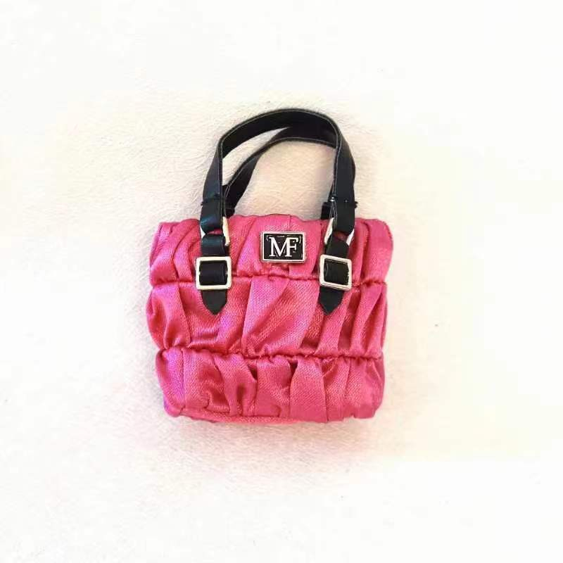 Phụ Kiện Túi Đựng Đồ Chơi Búp Bê Barbie Màu Cầu Vồng Dễ Thương