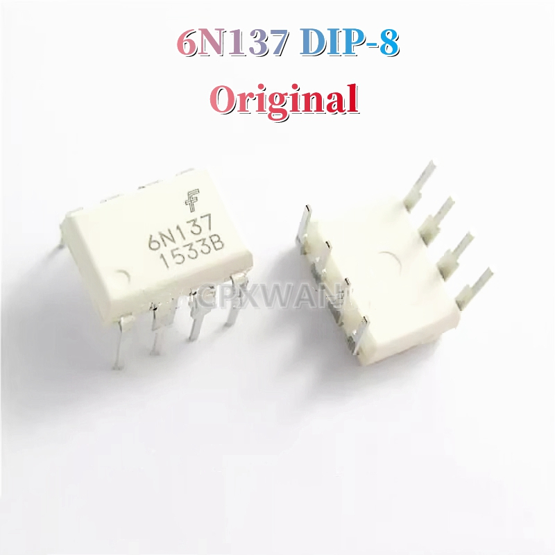 6N137M 5 Chiếc 6N137 DIP-8 DIP8 Optocoupler IC Mới pxb8