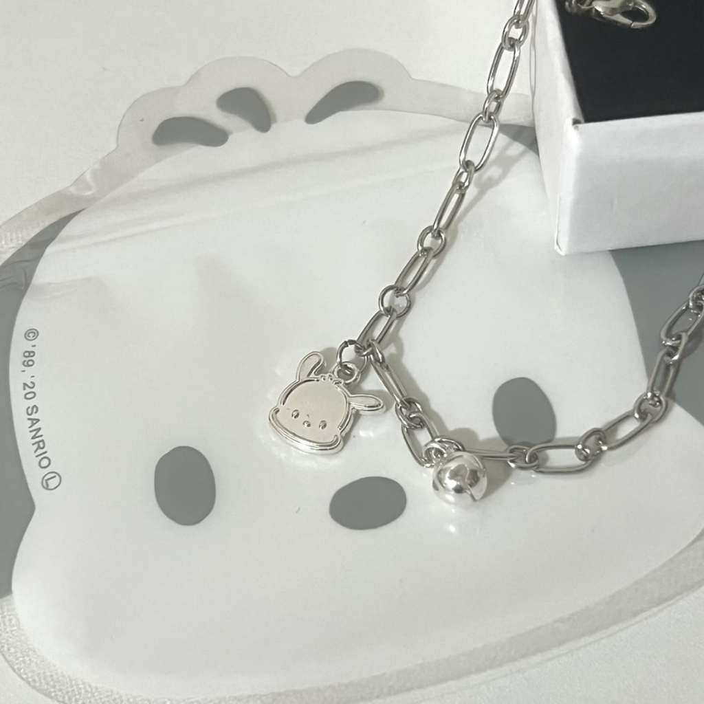 Vòng Đeo Tay Đính Chuông Hình Cún Pacha Dễ Thương Ngọt Ngào Làm Quà Tặng Cho Bạn Gái / Bé Gái / Cún Pacha