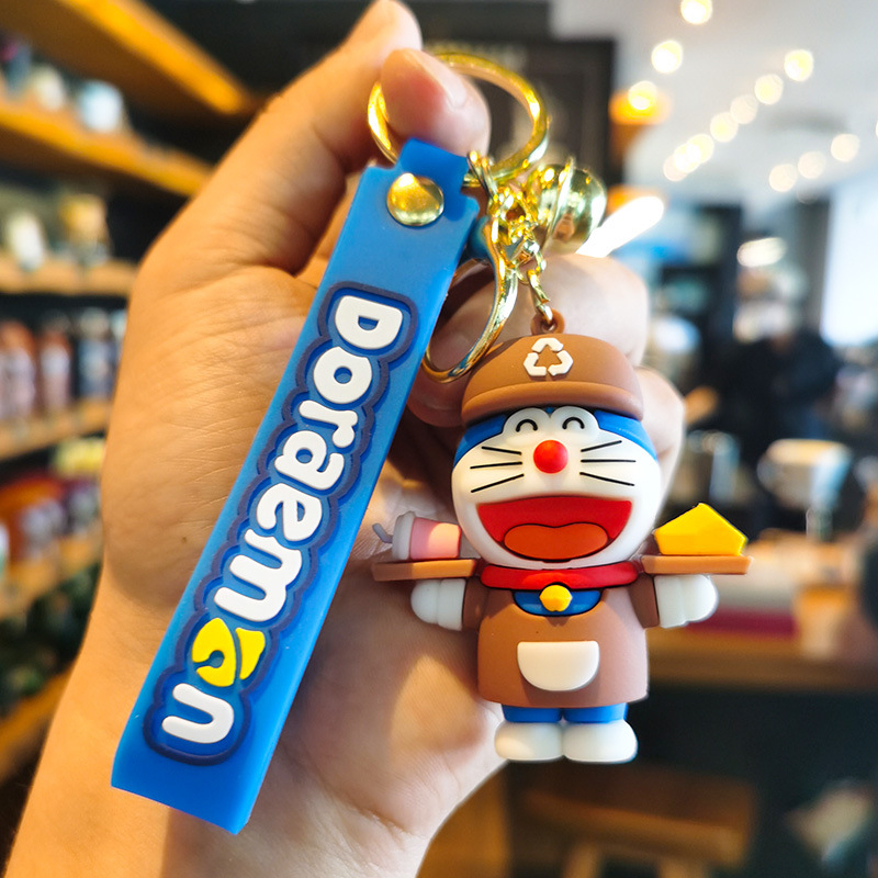 Móc Khóa Hình Mèo Máy Doraemon Xinh Xắn