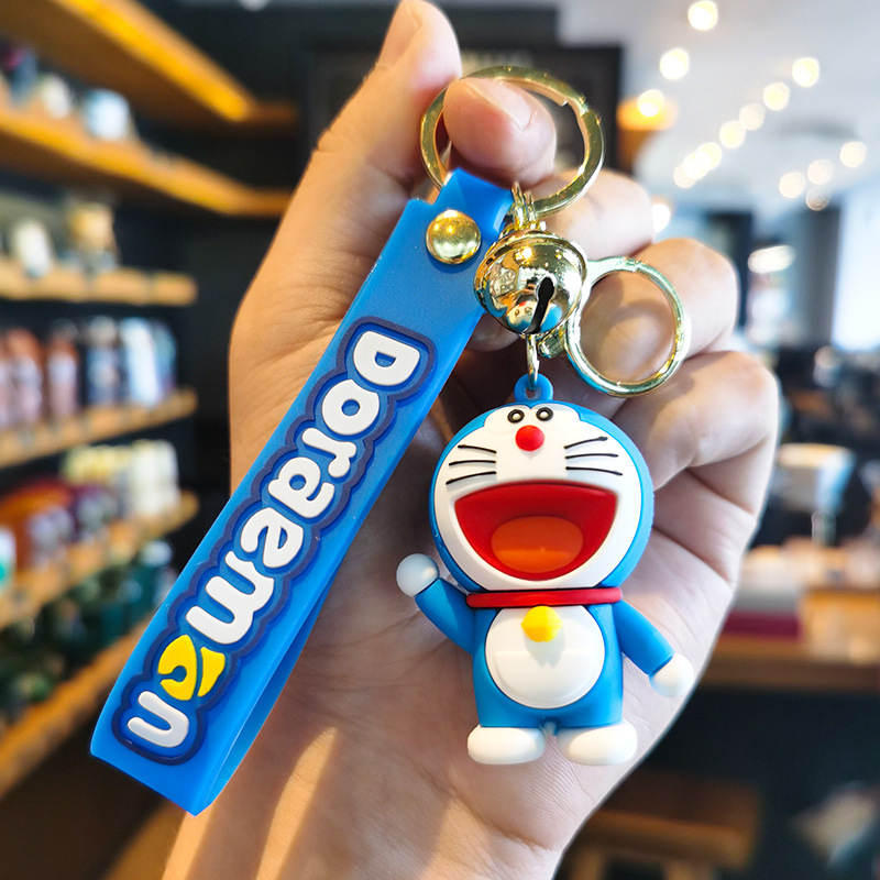 Móc Khóa Hình Mèo Máy Doraemon Xinh Xắn