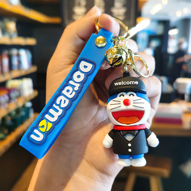 Móc Khóa Hình Mèo Máy Doraemon Xinh Xắn