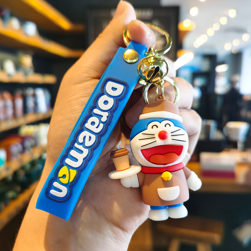 Móc Khóa Hình Mèo Máy Doraemon Xinh Xắn