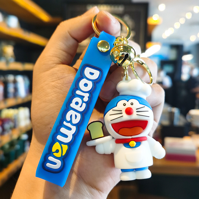 Móc Khóa Hình Mèo Máy Doraemon Xinh Xắn