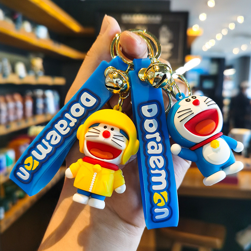 Móc Khóa Hình Mèo Máy Doraemon Xinh Xắn