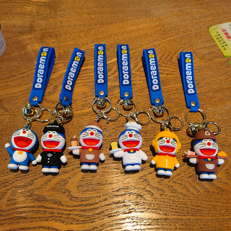 Móc Khóa Hình Mèo Máy Doraemon Xinh Xắn