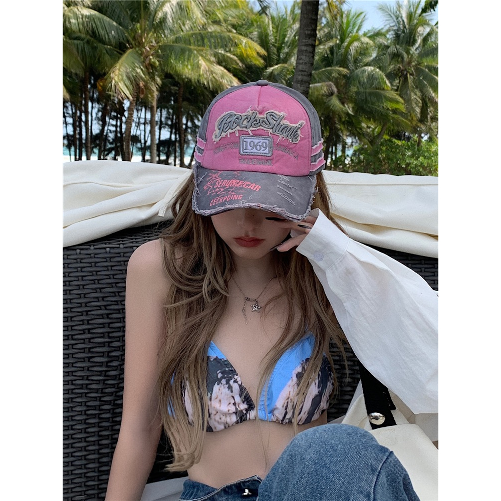 Mũ Lưỡi Trai Cao Cấp Phong Cách Vintage Niche 1969