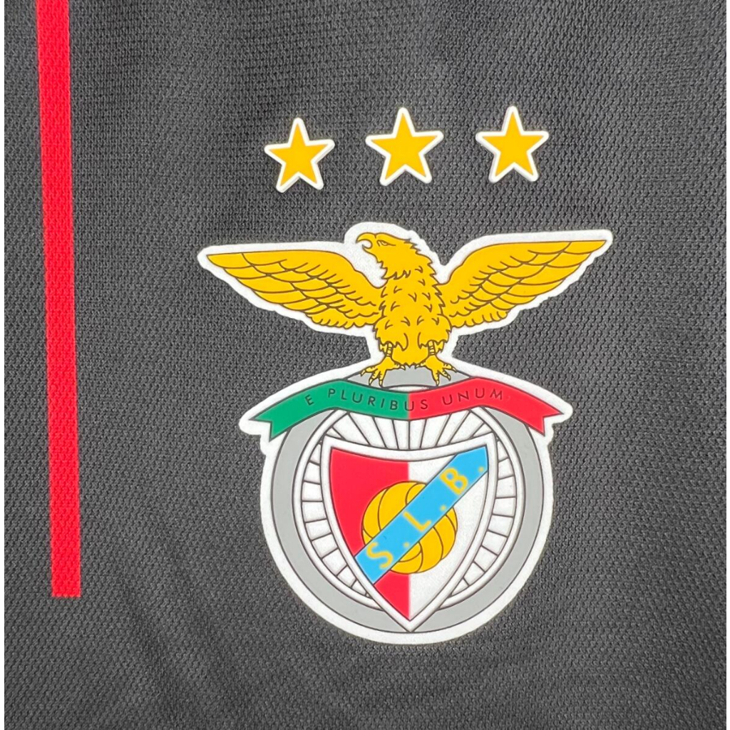 Áo Bóng Đá Màu Đen Số 23 / 24 Benfica Thời Trang Cho Nam
