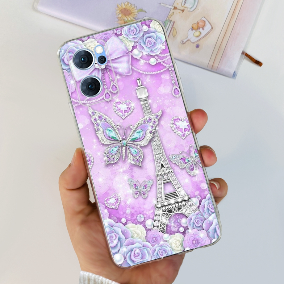 Ốp Điện Thoại TPU Dẻo Họa Tiết Phi Hành Gia Độc Đáo Thời Trang Cho OPPO Reno7 5G OPPO Reno 7 5G CPH2371