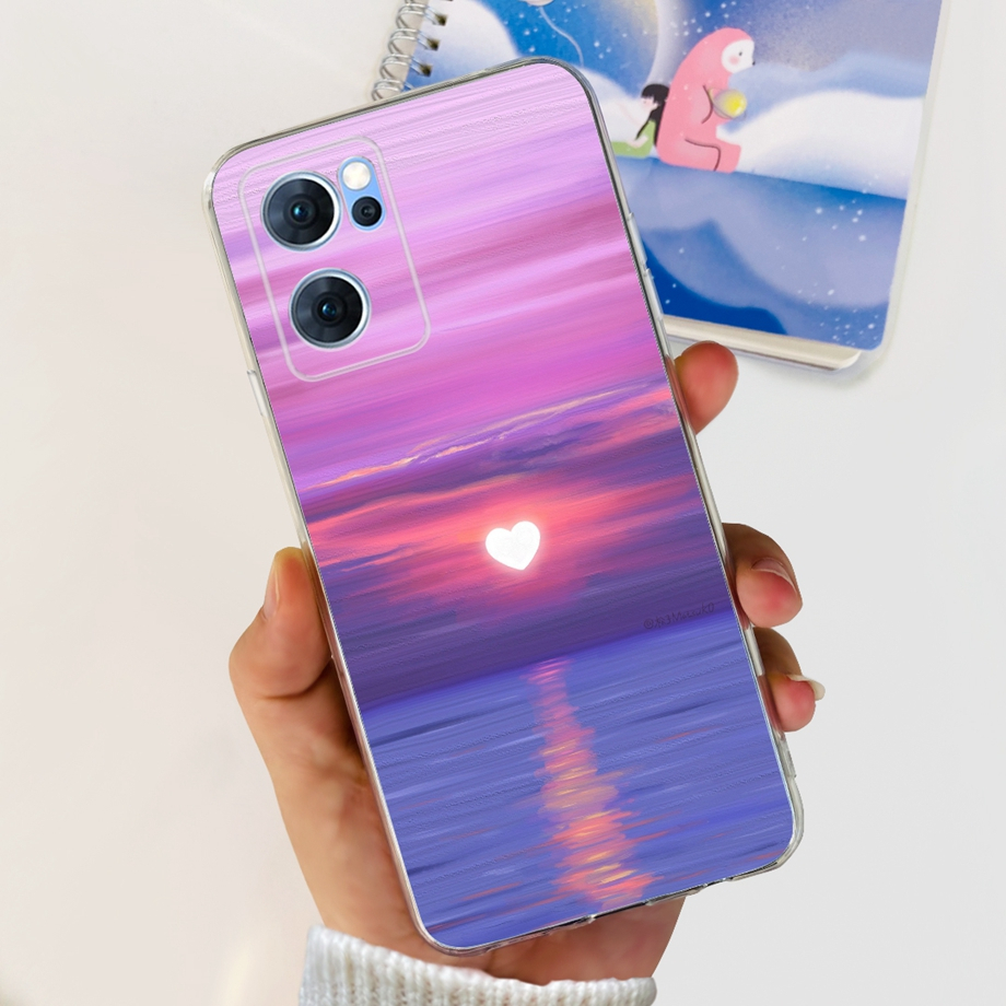 Ốp Điện Thoại TPU Dẻo Họa Tiết Phi Hành Gia Độc Đáo Thời Trang Cho OPPO Reno7 5G OPPO Reno 7 5G CPH2371