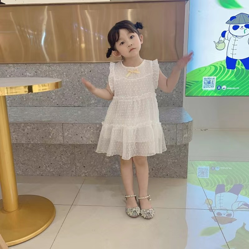 Đầm công chúa xinh xắn tùy chọn màu sắc dành cho bé gái