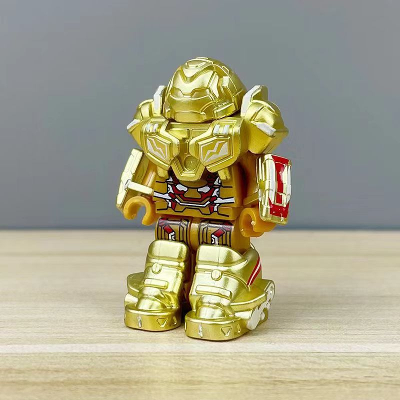 Mô Hình Đồ Chơi Nhân Vật HULkbuster Gold Siver Đỏ Ngẫu Nhiên
