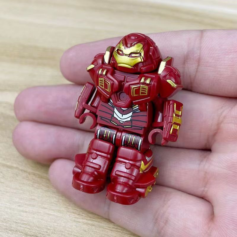 Mô Hình Đồ Chơi Nhân Vật HULkbuster Gold Siver Đỏ Ngẫu Nhiên