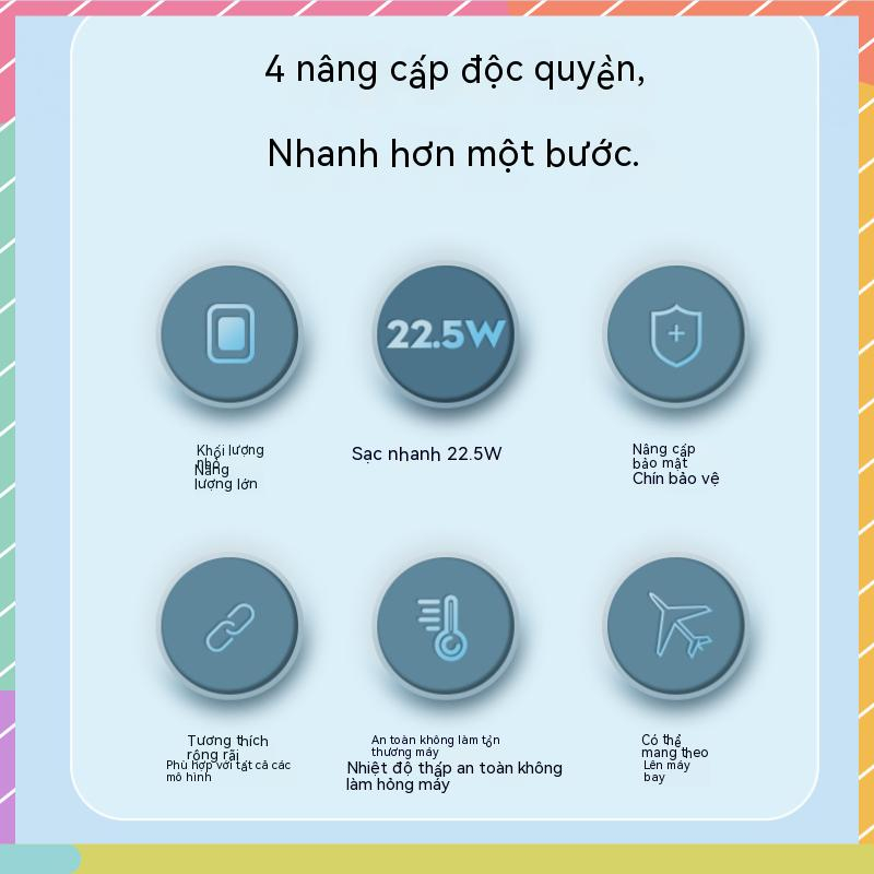 Pin Sạc Dự Phòng 10000mAh 22.5W Cho Samsung / Xiaomi / oppo / vivo