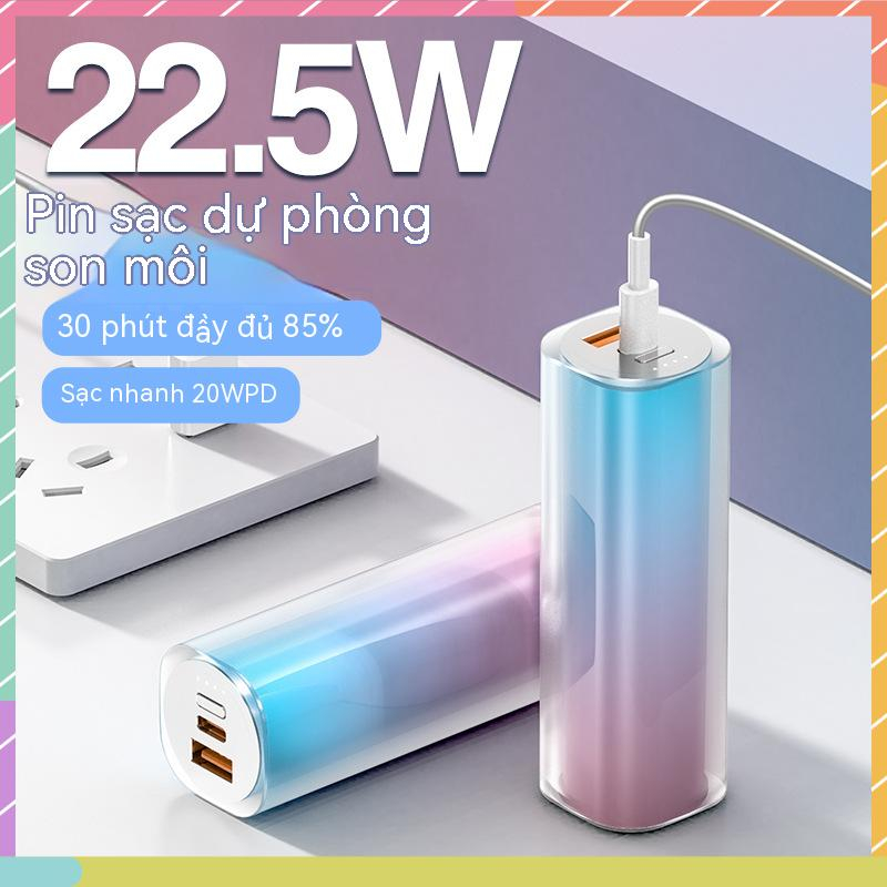 Pin Sạc Dự Phòng Mini PD5000mAh 10000mAh Cho Samsung / Xiaomi / oppo / vivo