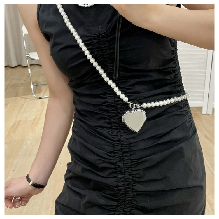 Túi Đeo Chéo mini Phối Dây Xích Thời Trang Sành Điệu Cho Nữ