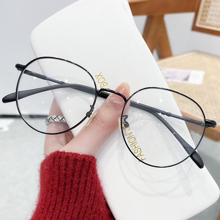 Kính Kim Loại VIENDO Chống Tia Bức Xạ Chống Ánh Sáng Xanh Kính Đổi Màu Khi Ra Nắng 2 Trong 1 UV400 Cho Nam Và Nữ(Có Thể Cắt Cận Thị Ống Kính)