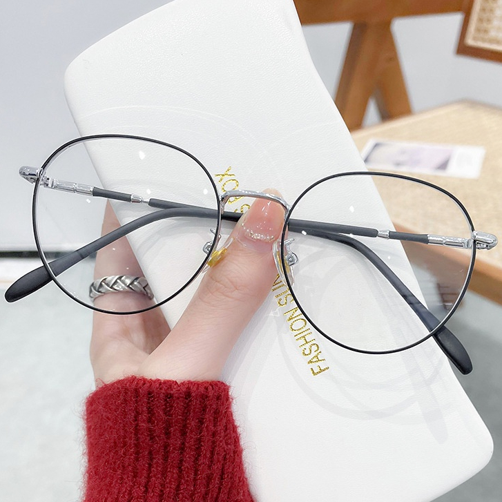 Kính Kim Loại VIENDO Chống Tia Bức Xạ Chống Ánh Sáng Xanh Kính Đổi Màu Khi Ra Nắng 2 Trong 1 UV400 Cho Nam Và Nữ(Có Thể Cắt Cận Thị Ống Kính)