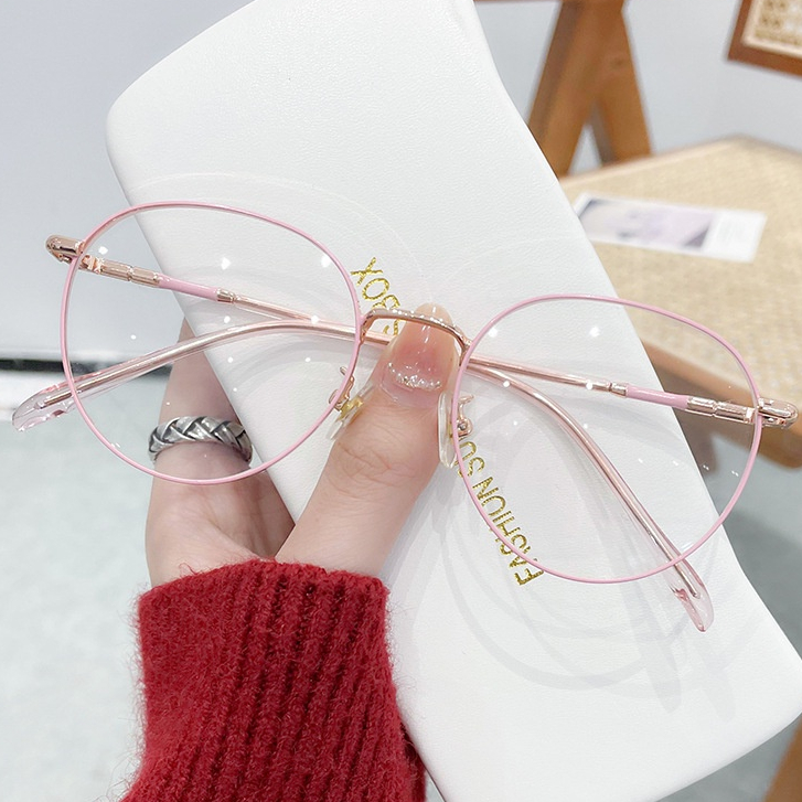 Kính Kim Loại VIENDO Chống Tia Bức Xạ Chống Ánh Sáng Xanh Kính Đổi Màu Khi Ra Nắng 2 Trong 1 UV400 Cho Nam Và Nữ(Có Thể Cắt Cận Thị Ống Kính)