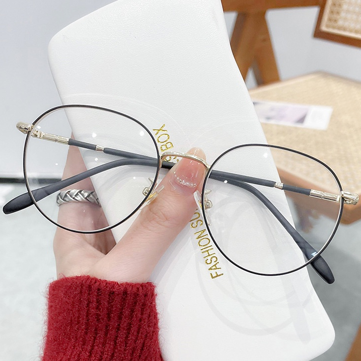 Kính Kim Loại VIENDO Chống Tia Bức Xạ Chống Ánh Sáng Xanh Kính Đổi Màu Khi Ra Nắng 2 Trong 1 UV400 Cho Nam Và Nữ(Có Thể Cắt Cận Thị Ống Kính)