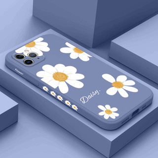 Ốp Điện Thoại Hình Hoa Cúc Màu Nước Cho IPhone X XS XR Max 11 Pro Max