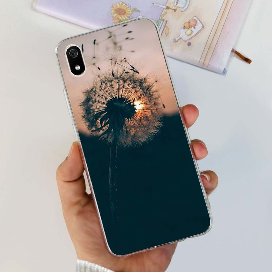 Ốp Điện Thoại TPU Dẻo Họa Tiết Hoạt Hình Phi Hành Gia Cho Xiaomi Redmi 7A 5.45 inch Redmi 7A 7 A Redmi7a