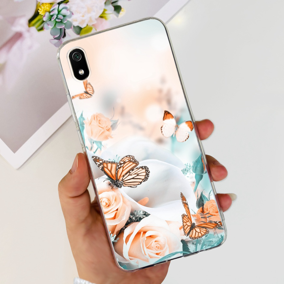 Ốp Điện Thoại TPU Dẻo Họa Tiết Hoạt Hình Phi Hành Gia Cho Xiaomi Redmi 7A 5.45 inch Redmi 7A 7 A Redmi7a