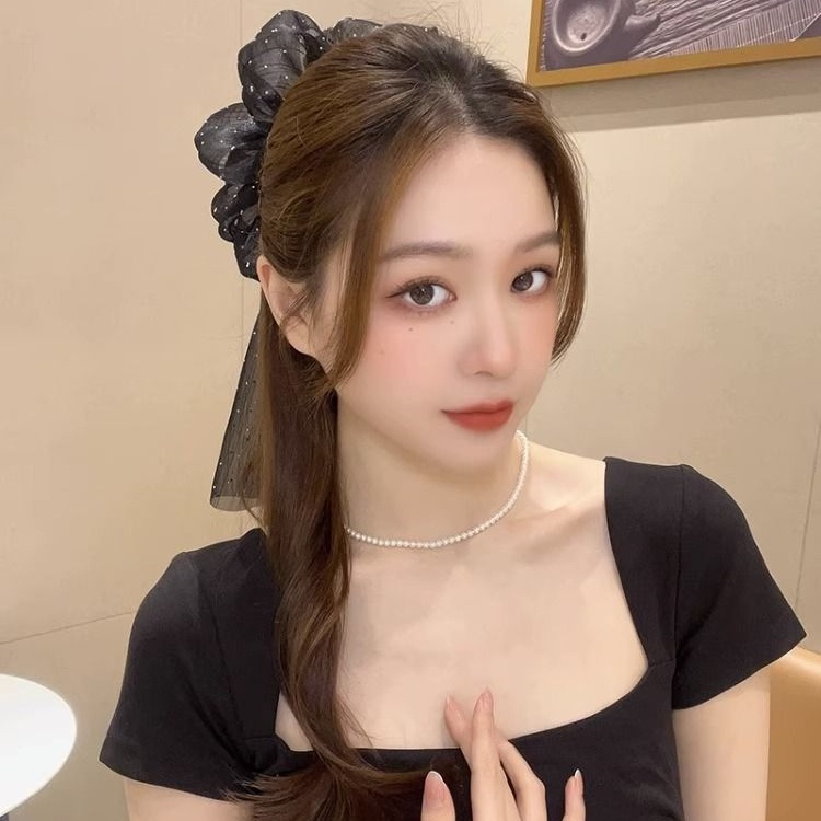 Kẹp Tóc Đính Nơ Ruy Băng Xinh Xắn Thời Trang Mùa Hè Cho Nữ