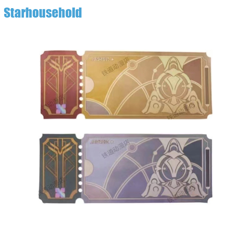 Trò Chơi Honkai: Star Rail Vé Máy Bay Bằng Nhựa pvc