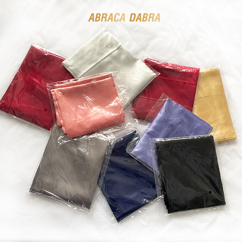 Vỏ gối ôm ABRACA DABRA lụa lạnh đặc biệt mềm mại nhiều màu sắc tùy chọn giặt sạch được dáng dài 35x105cm/ 48x74cm