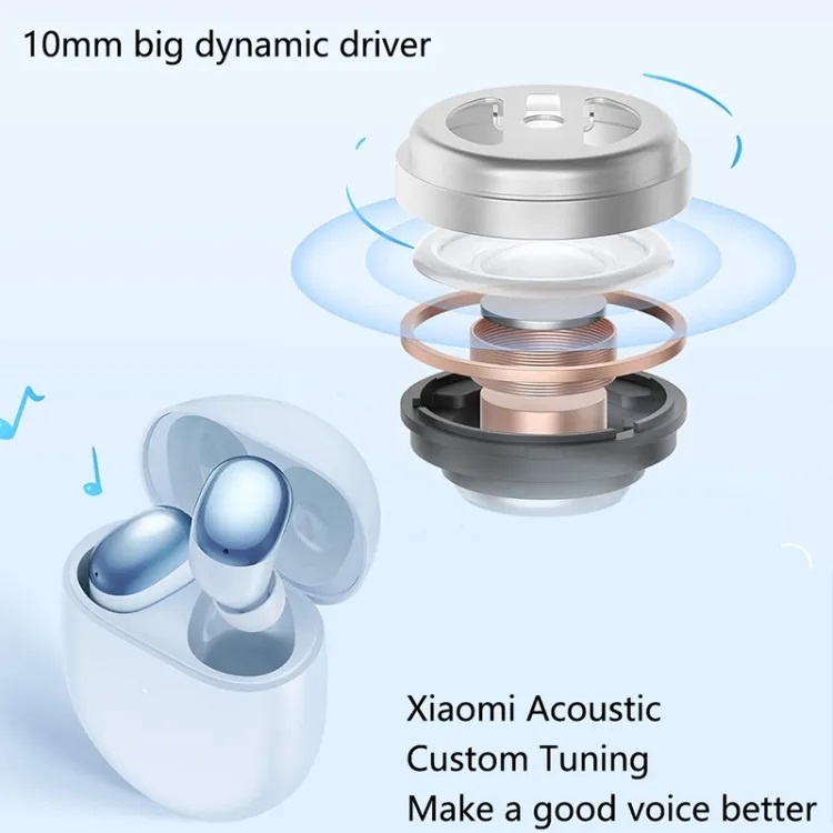 Tai Nghe Không Dây Kết Nối Bluetooth 5.2 TWS Redmi Buds 4