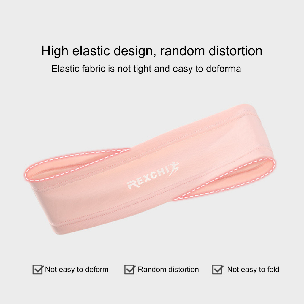 Băng Đô Lụa Co Giãn Thấm Hút Mồ Hôi Khô Nhanh Thân Thiện Với Làn Da unisex