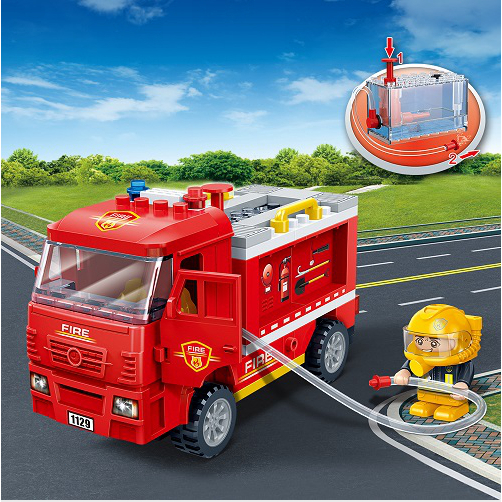Lego Xe Cứu Hỏa Đồ Chơi Cho Bé Trai