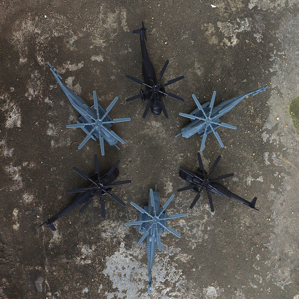 Set 6 Xe Đồ Chơi Và Cánh Quạt Cho Bé, Mô Hình Máy Bay Trực Thăng Bàn Cát Đồ Chơi Mô Hình Quân Sự Máy Bay Chiến Đấu Cánh Quạt Trực Thăng