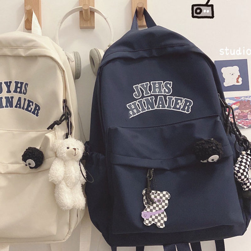 SUPER KIDS Balo Đi Học Cỡ Lớn Phong Cách Harajuku Nhật Bản Cho Nam Nữ