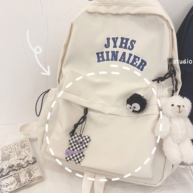 SUPER KIDS Balo Đi Học Cỡ Lớn Phong Cách Harajuku Nhật Bản Cho Nam Nữ