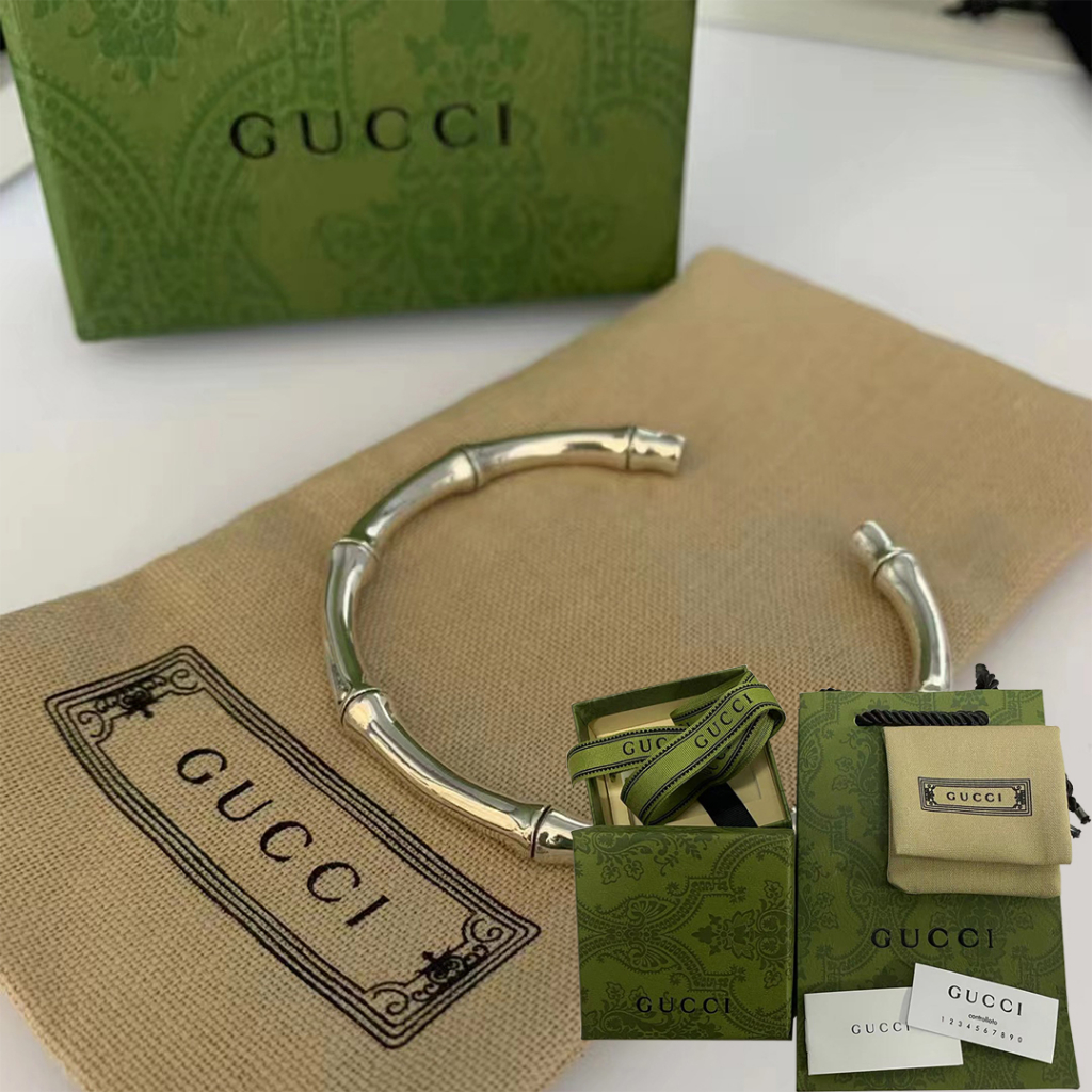 Vòng Tay Gucci Bằng Tre Phong Cách Cho Một Người