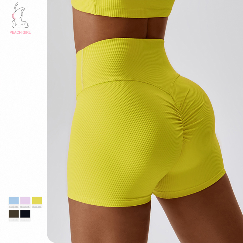 Quần Short Legging Thể Thao Lưng Cao Nhanh Khô Thời Trang Mùa Hè Cho Nữ