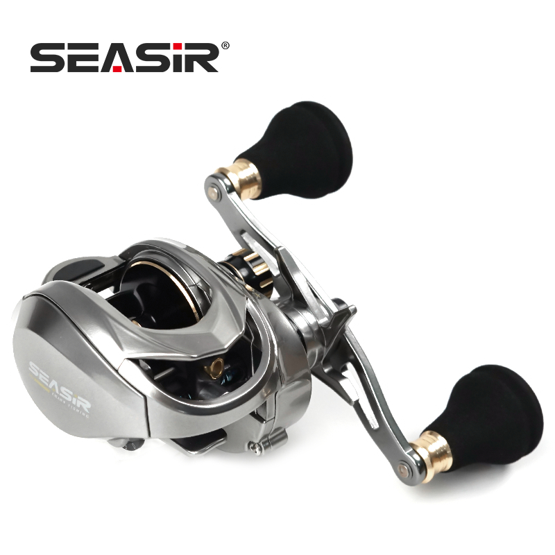 SeaSir Máy Câu Cá Bằng Kim Loại Khung Nhôm Carbon 15KG 11 + 1BB 6.5: 1