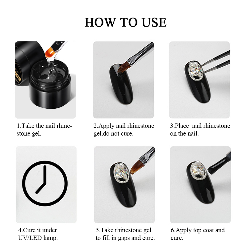 Phụ Kiện Trang Trí Móng Tay 3D Hình Nơ Đính Ngọc Trai Xinh Xắn