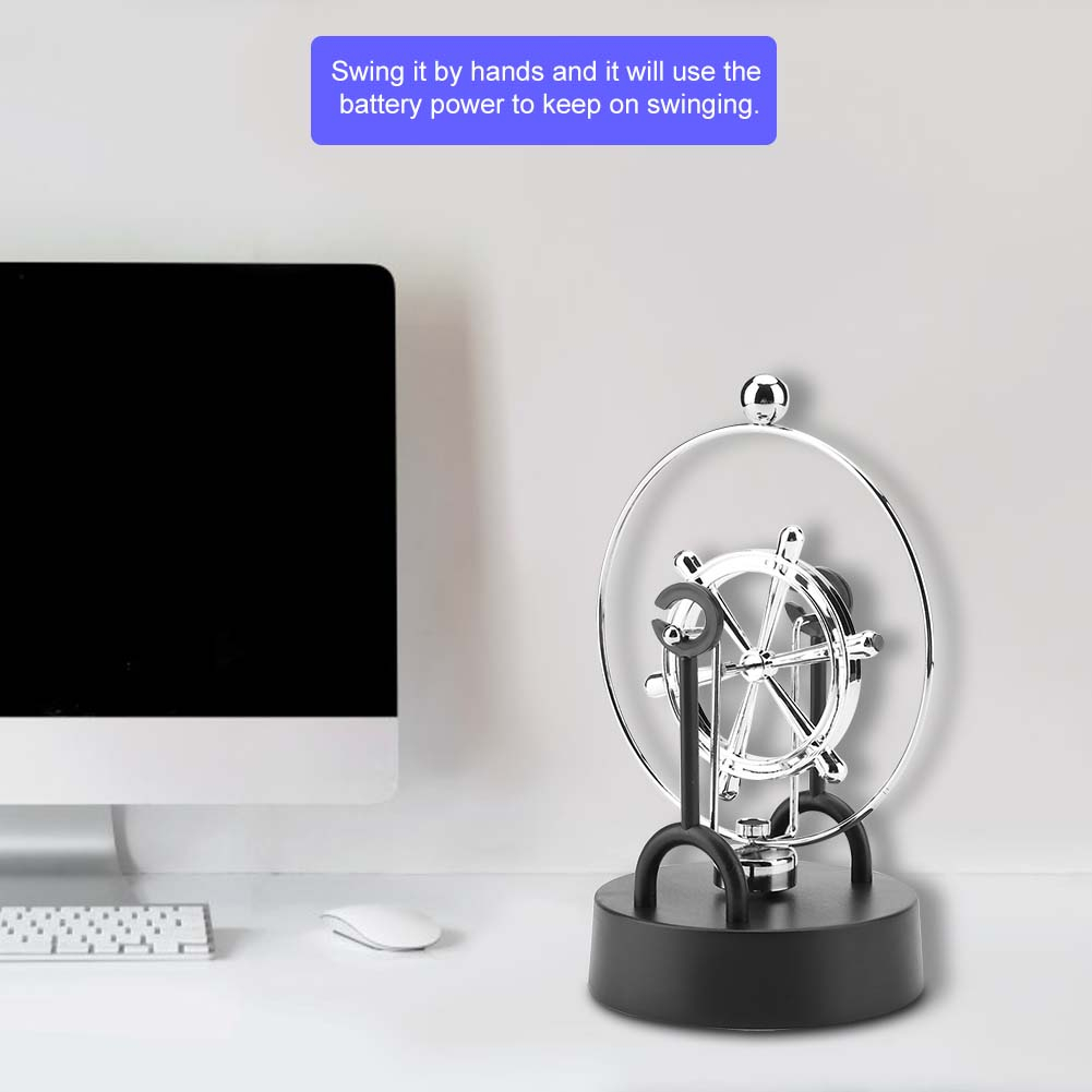 Con lắc Newton dao động vĩnh viễn mô hình Hệ Hành Tinh , đồ chơi trang trí bàn học bàn làm việc Gonaments E.