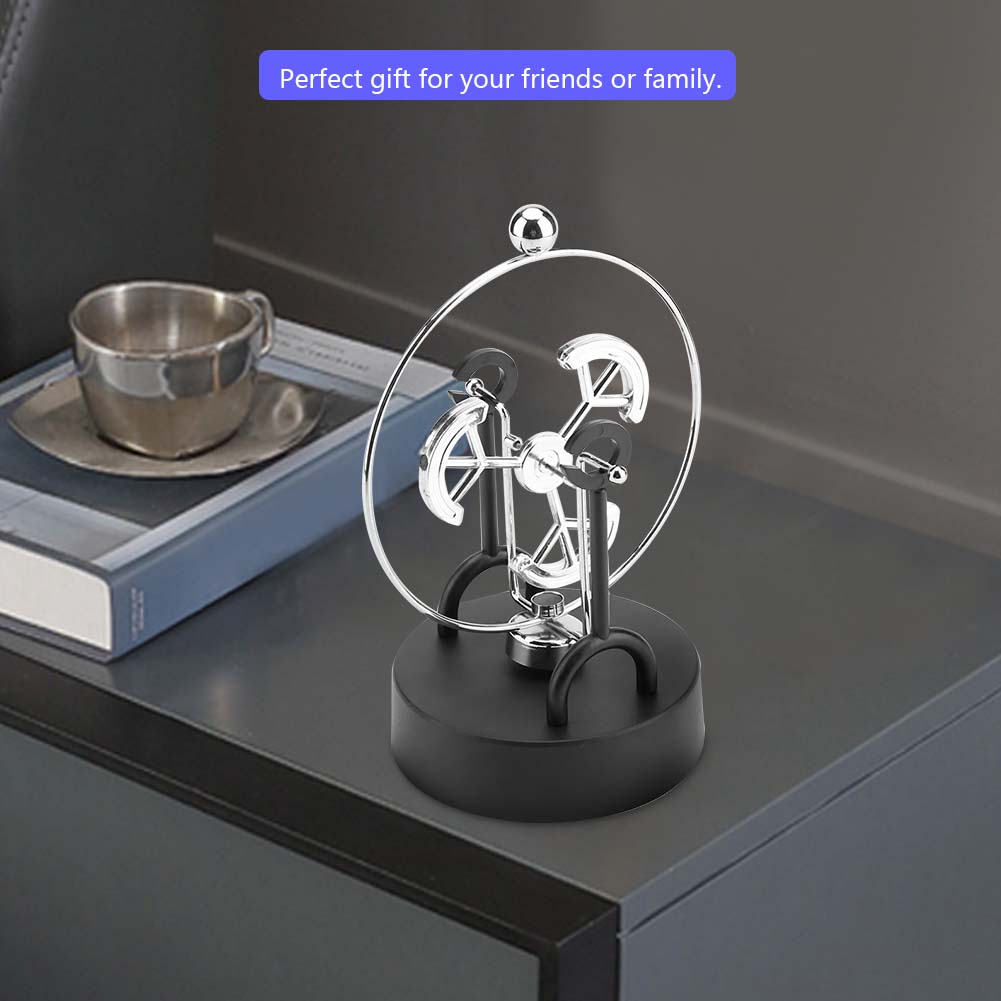 Con lắc Newton dao động vĩnh viễn mô hình Hệ Hành Tinh , đồ chơi trang trí bàn học bàn làm việc Gonaments E.