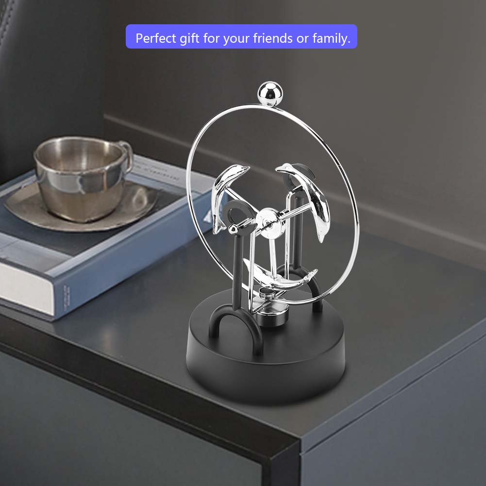 Con lắc Newton dao động vĩnh viễn mô hình Hệ Hành Tinh , đồ chơi trang trí bàn học bàn làm việc Gonaments E.