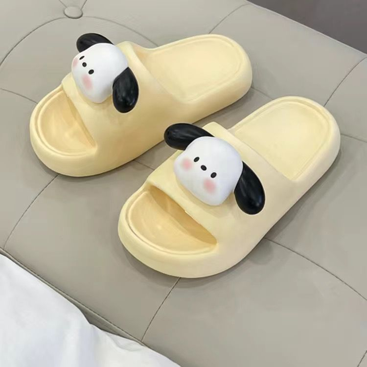 Đáy dày chống trơn trượt  dép chó dễ thương  bánh mì dép  sandal nữ AA6466