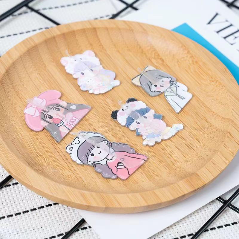 Ghim Cài Áo Hình Sanrio Bằng Acrylic Mềm Mại Dễ Thương
