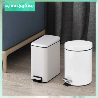 ModernHome Thùng rác có bậc bằng thép không gỉ 5L thể đựng cho phòng ngủ tắm
