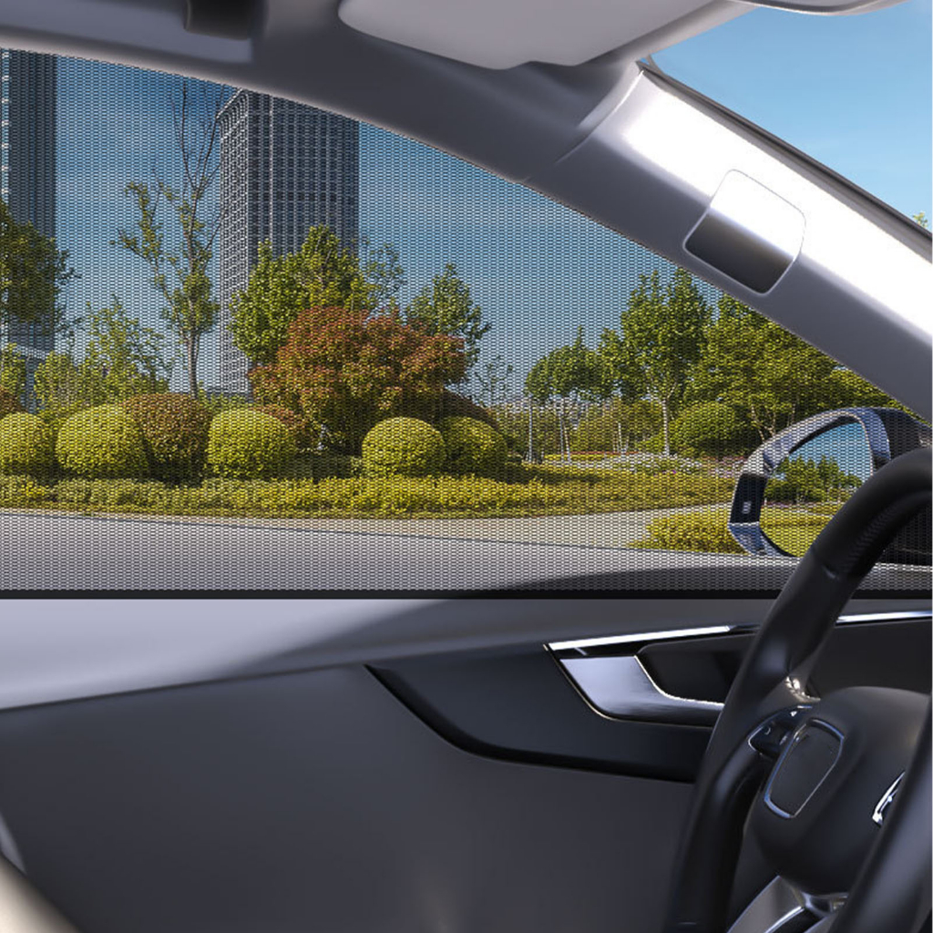 2 Chiếc Màn Lưới Che Nắng Cửa Sổ Xe Hơi - Chống Nắng Và Tia UV Thoáng Khí Màn Cho Xe Cắm Trại - CoolCar