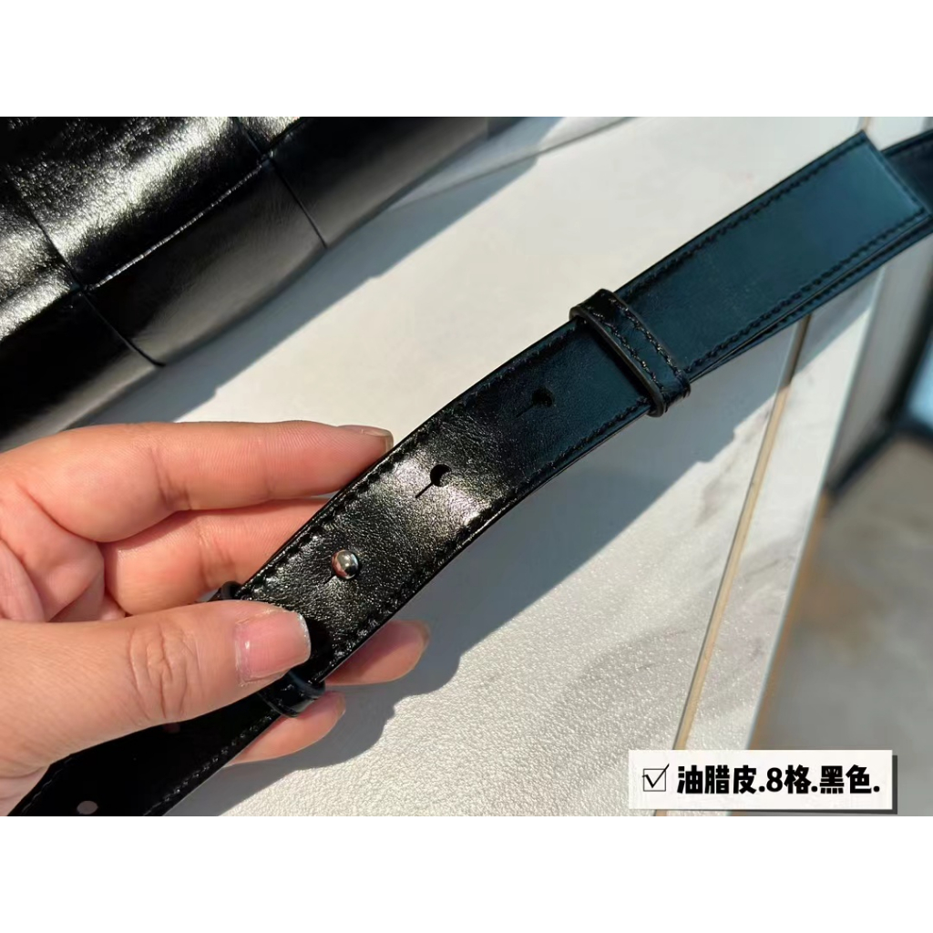 Botega Túi Da Sáp Dầu Bện Chéo Thời Trang Thanh Lịch