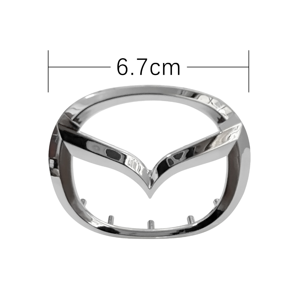 Miếng Dán Logo Trang Trí Vô Lăng Xe Hơi Mazda Chất Lượng Cao