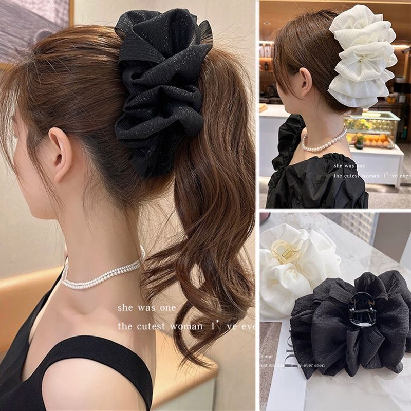 Kẹp Tóc Hình Nơ Đính Đá Lấp Lánh Thời Trang Mùa Hè Cho Nữ